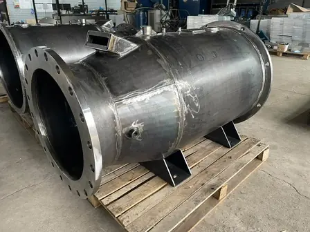 Conjunto flangeado em aço inox